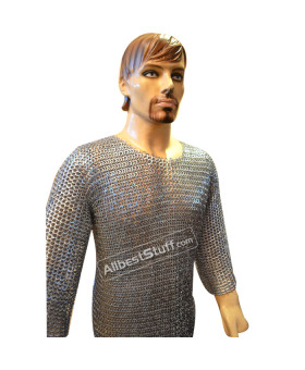 Flat Riveted Solid Smaller 8 mm Chain Mail Small Chest 30